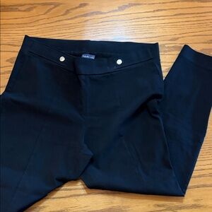 Rafaella Midnight Black Ankle Pants